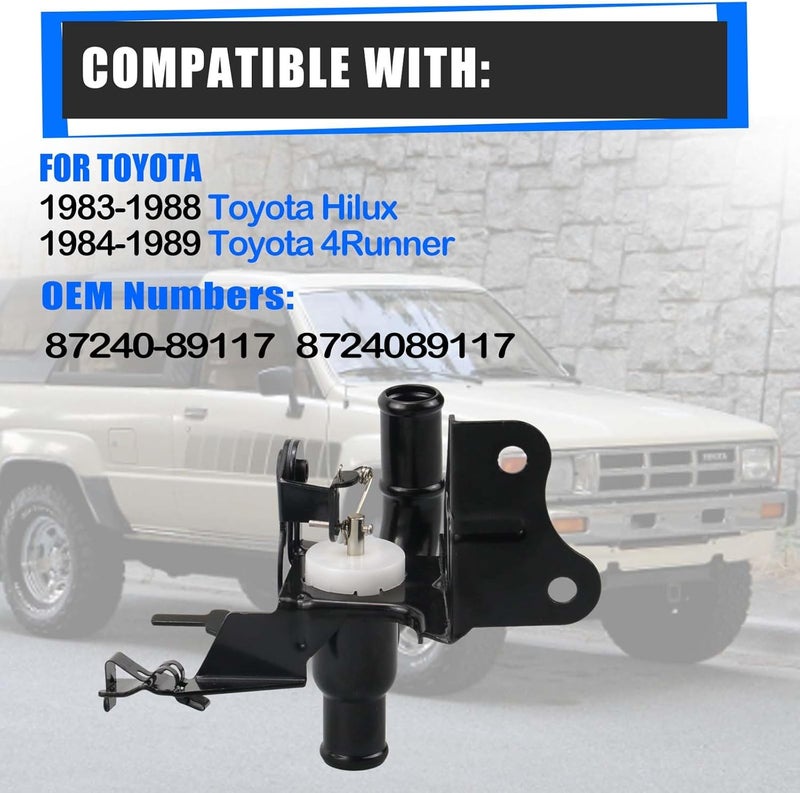 AIKEN HVAC Heater Control Valve Compatible with 1984-1989 4Runner & 1983-1988 Pickup Hilux OE Number 87240-89117. - Image 4